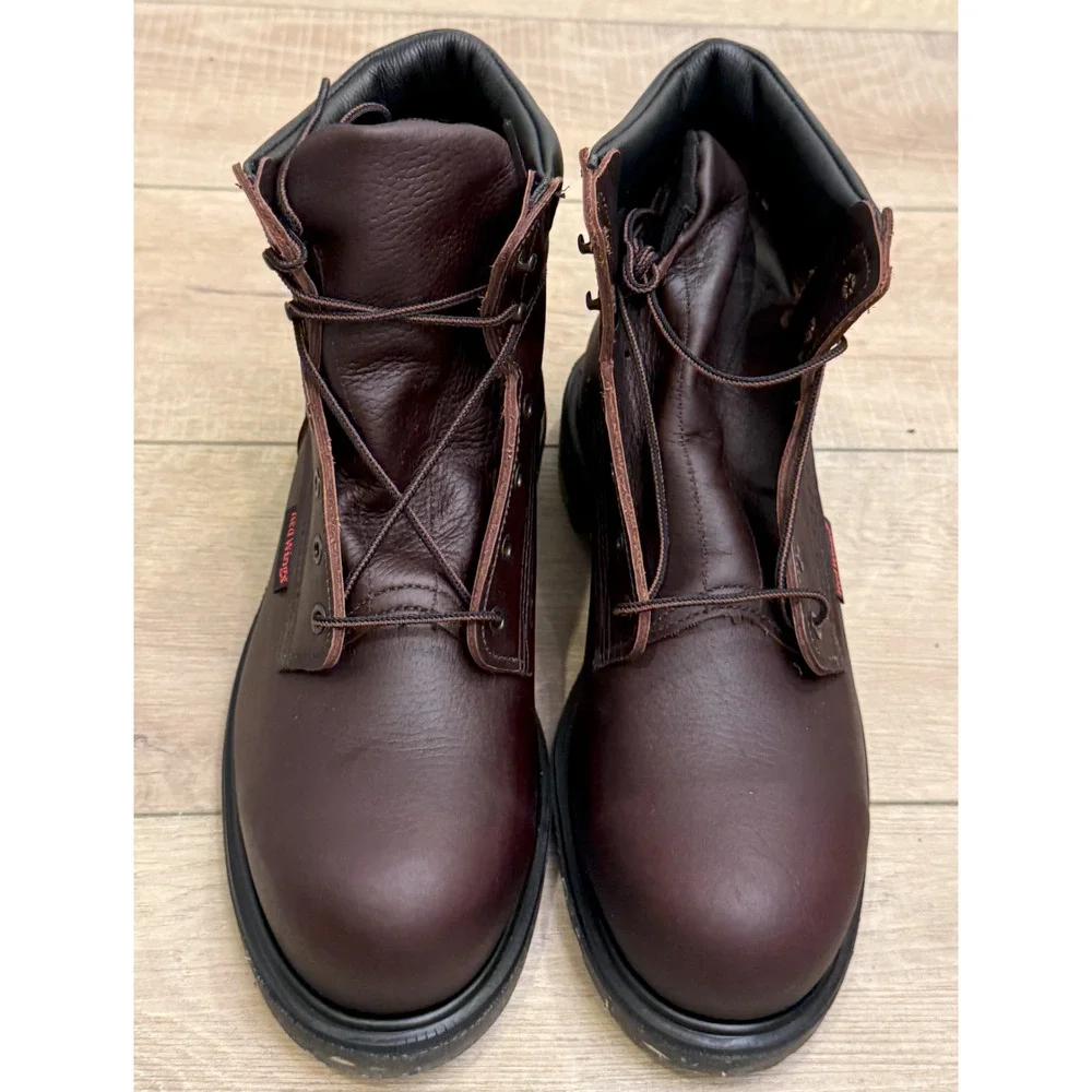 NEW RED WING 2406 SUPERSOLE 2.0 6-INCH SAFETY TOE BOOTS SZ 10.5 B